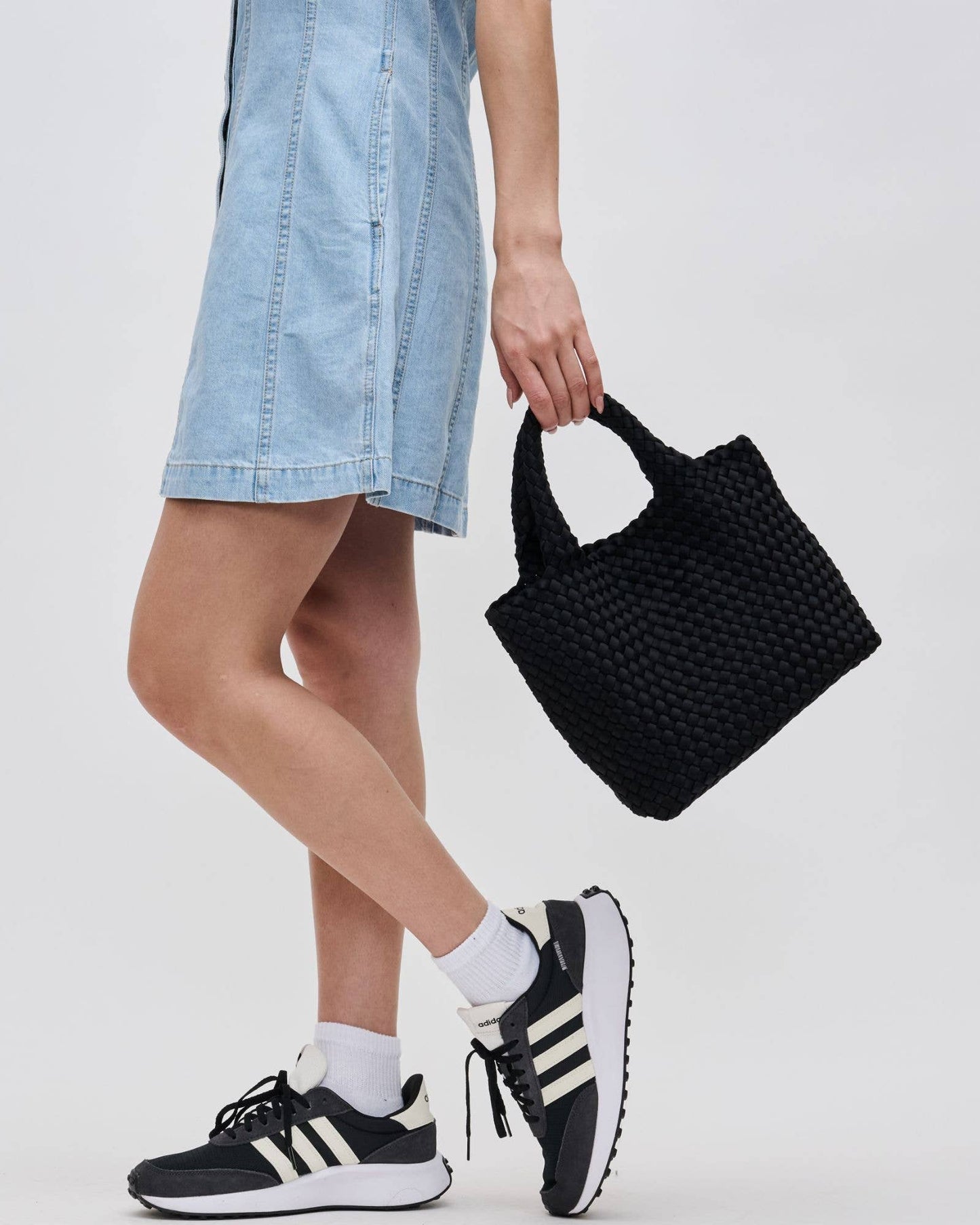 Sky's The Limit - Woven Neoprene Small Crossbody: Wine