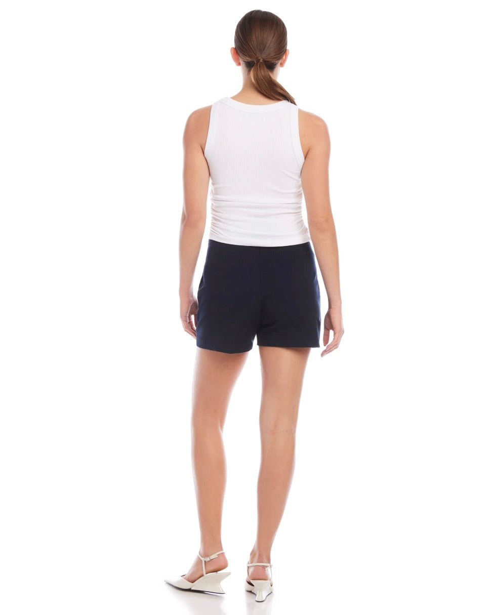 Side Shirred Tank