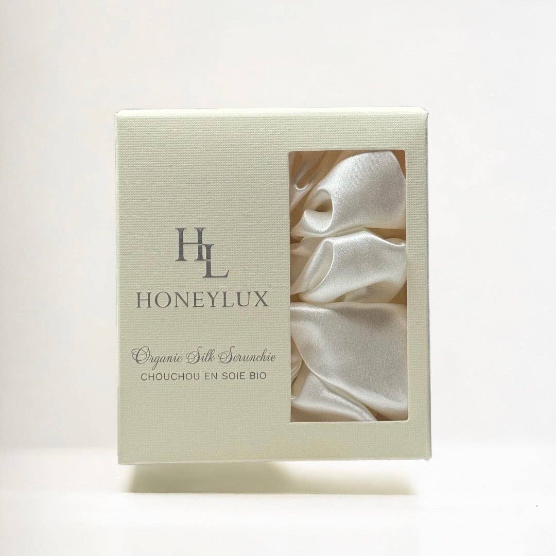 Organic Premium Silk Scrunchie - Bela