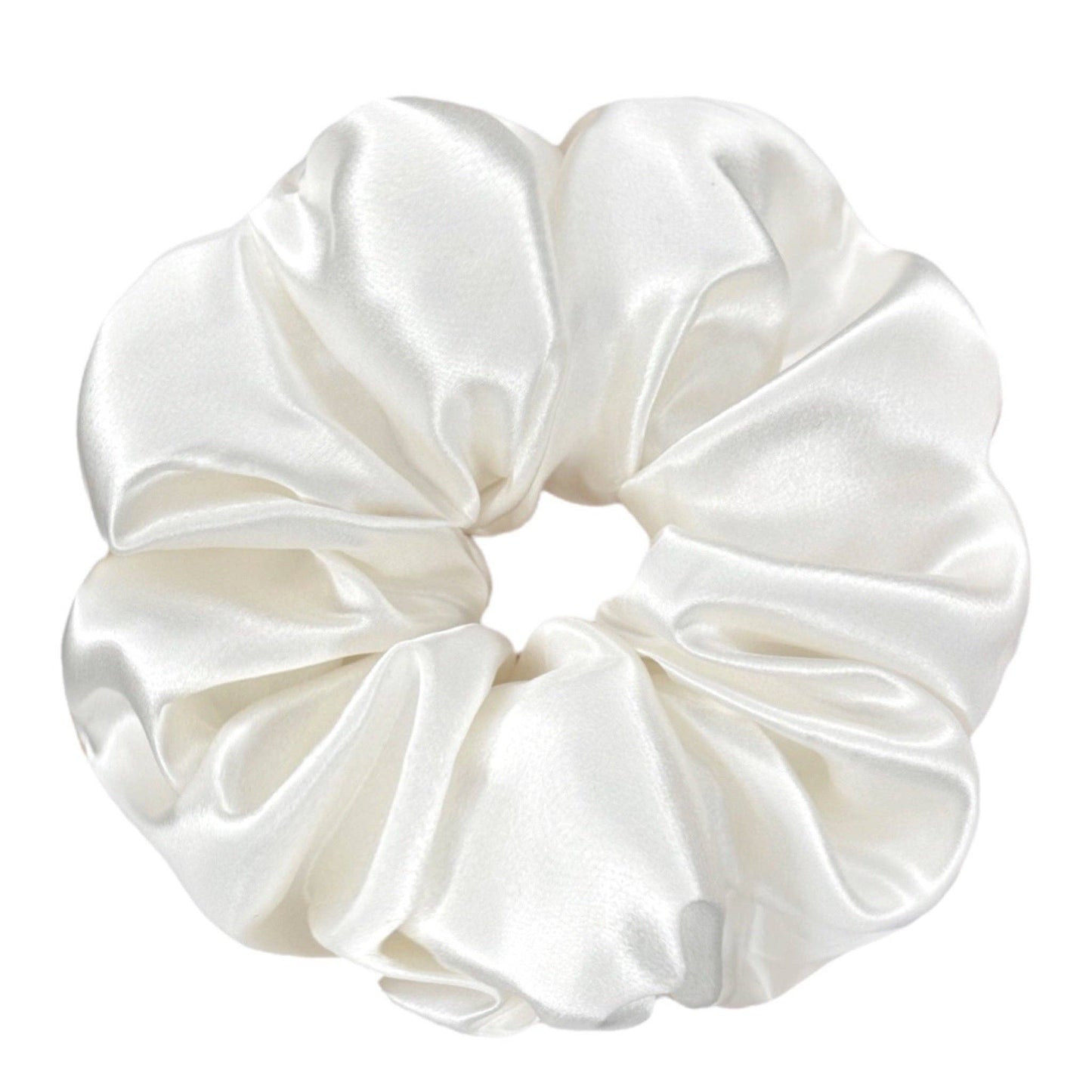 HoneyLux Organic XL Silk Scrunchie in color Bela
