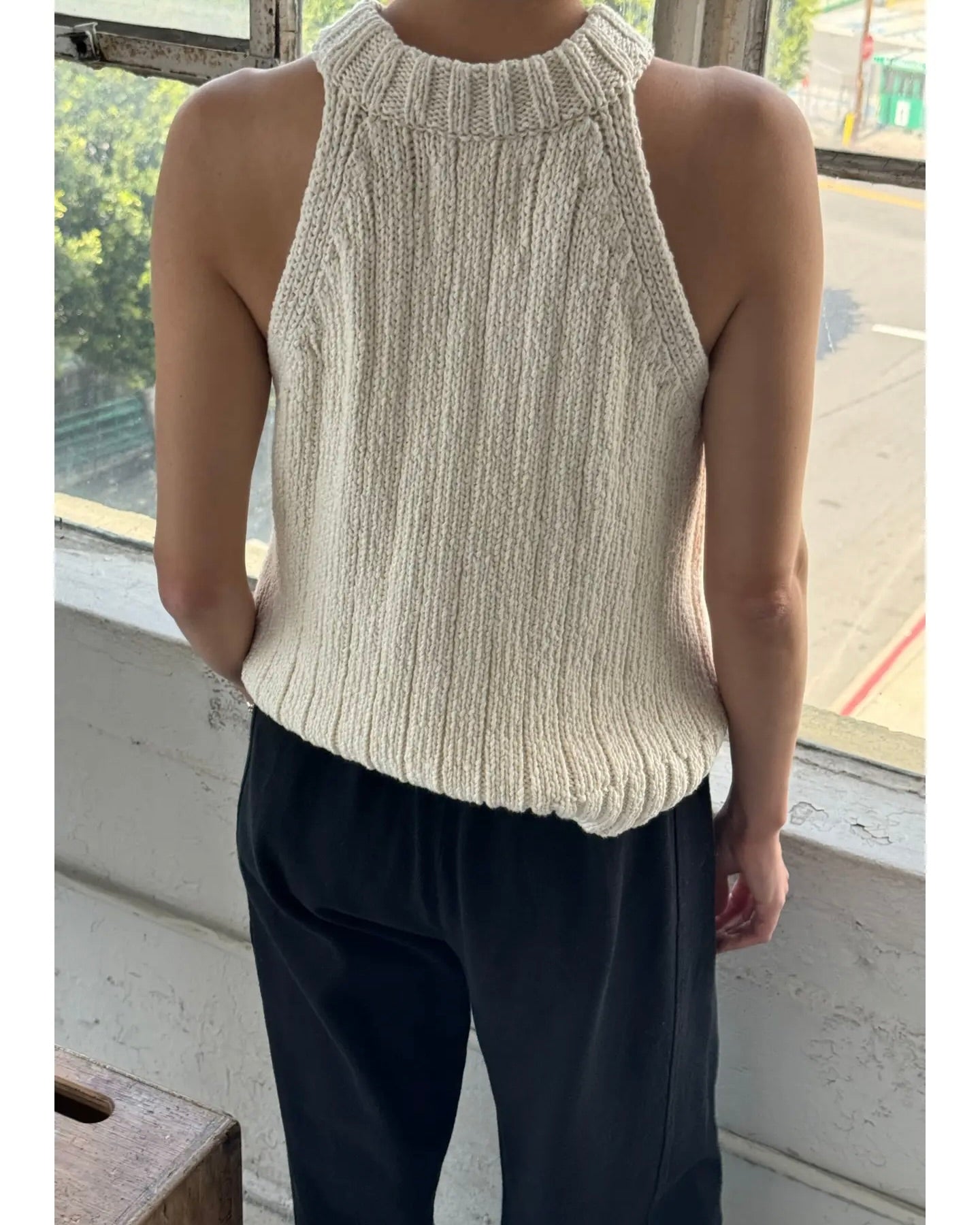 Claire Cotton Sweater Tank