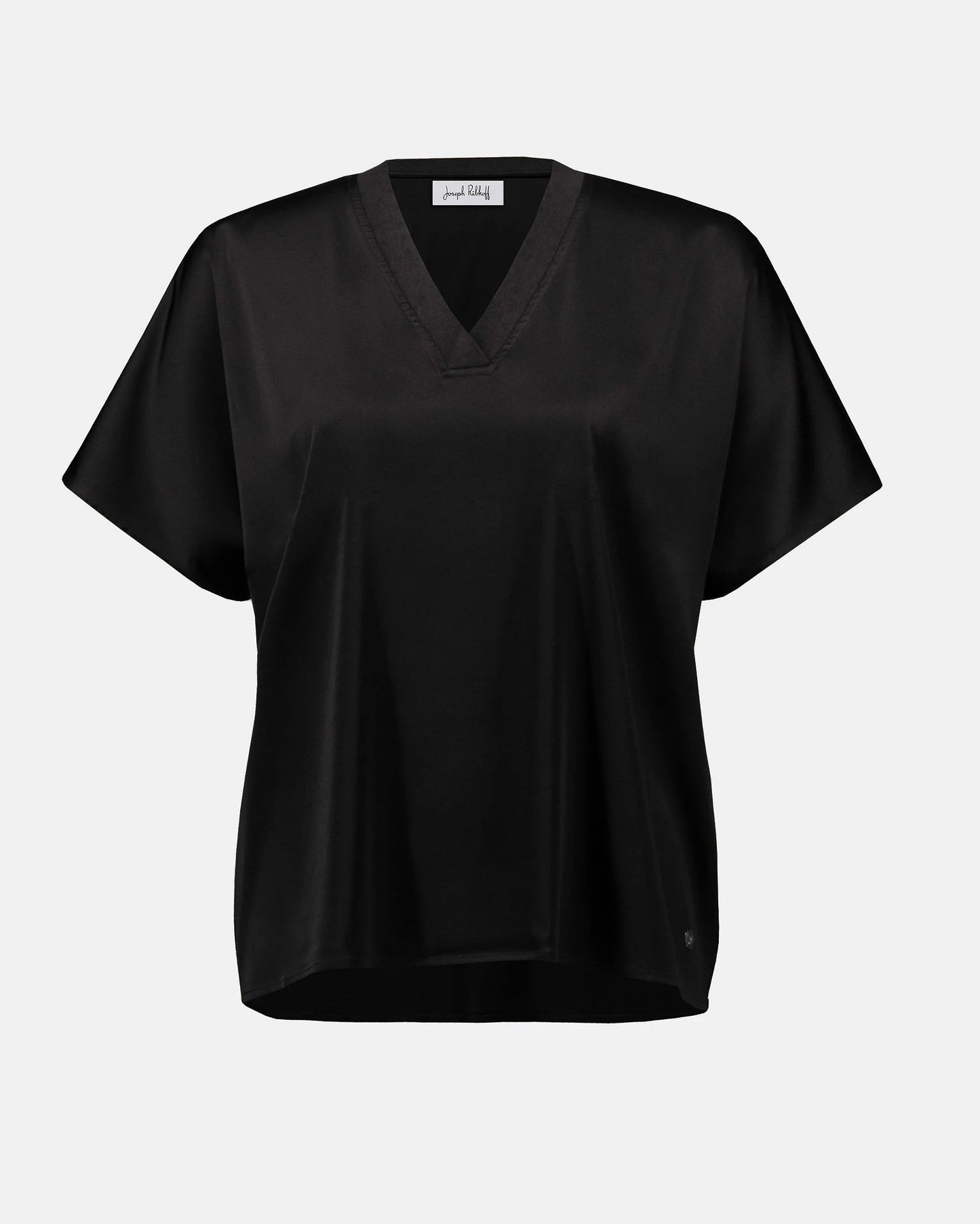 Black blouse on a white background