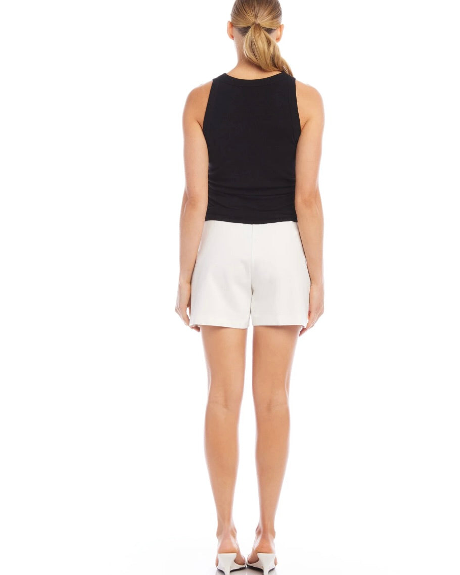 Side Shirred Tank