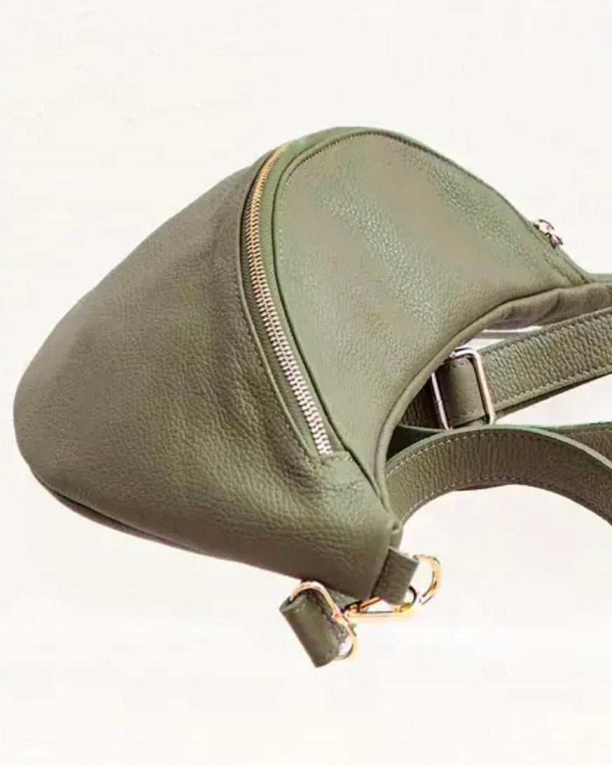 Lilla- Leather Sling Bag