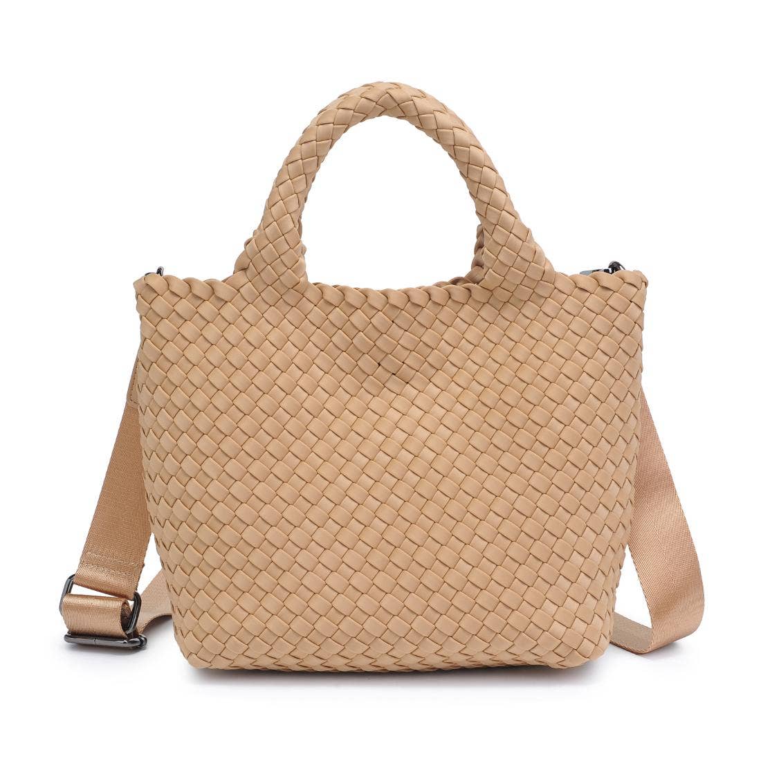 Sky's The Limit - Woven Neoprene Small Crossbody: Olive