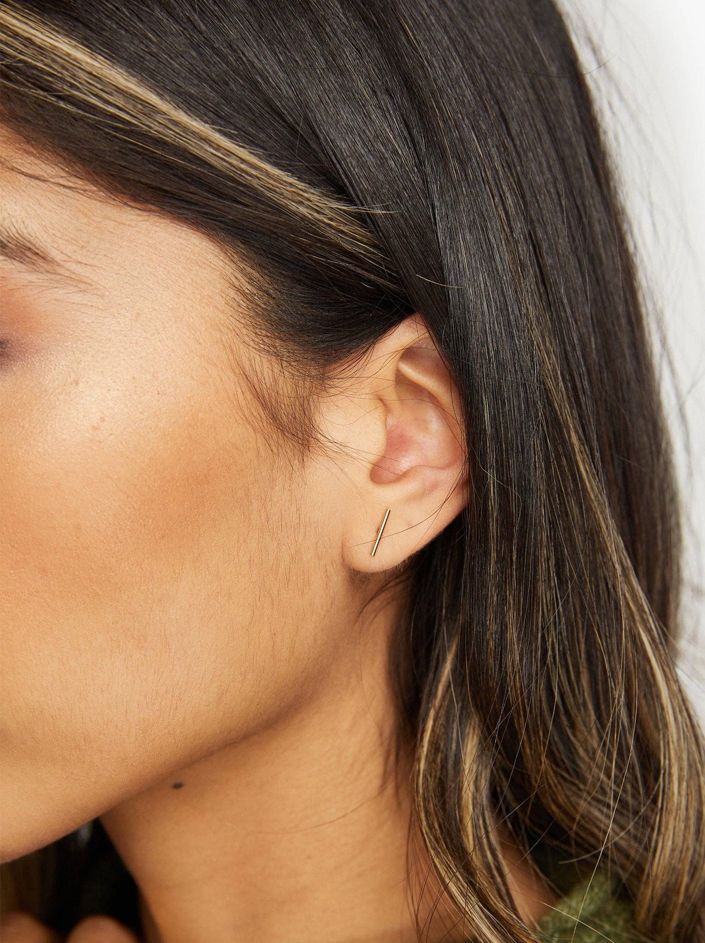 Stick Earrings: 14k Gold-filled