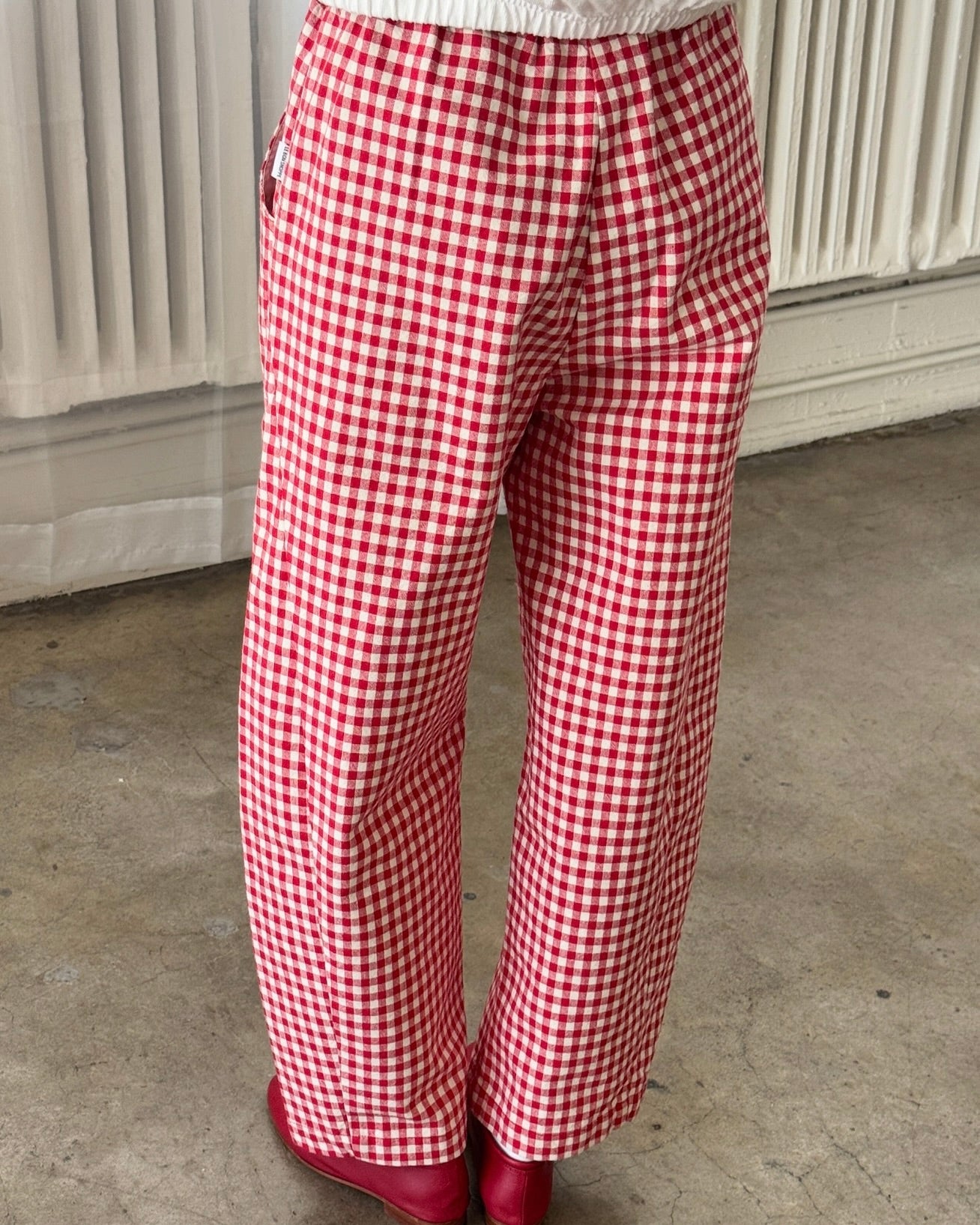 Gingham Arc Pants