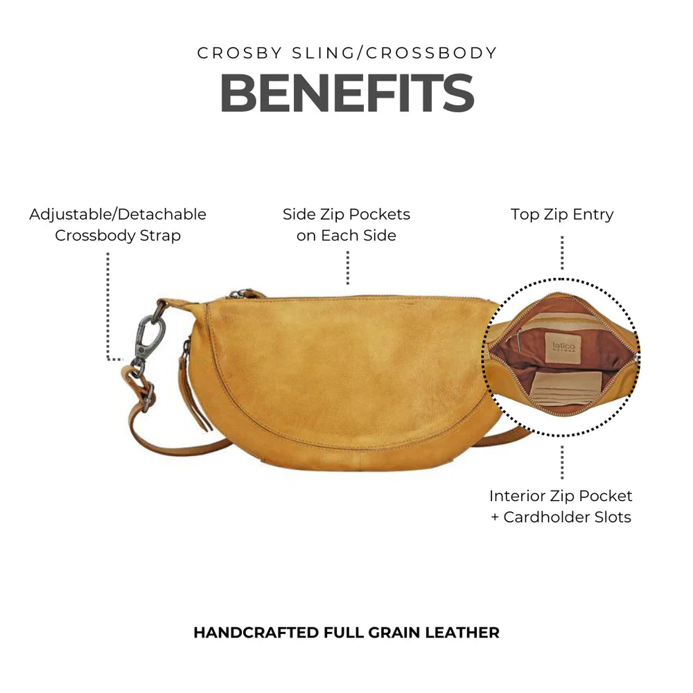 Crosby Crossbody | Brown