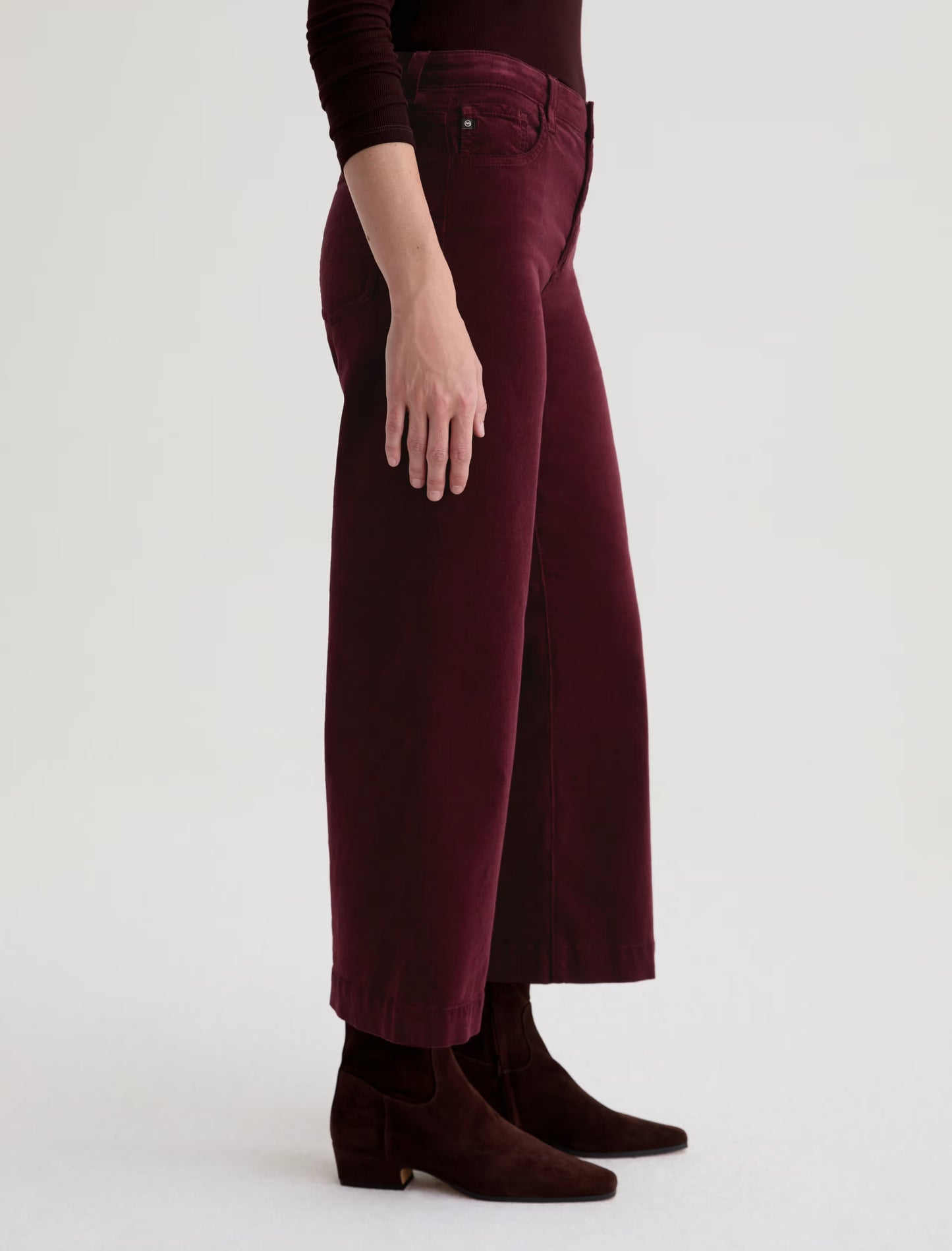 Saige Wide Leg Crop Corduroy