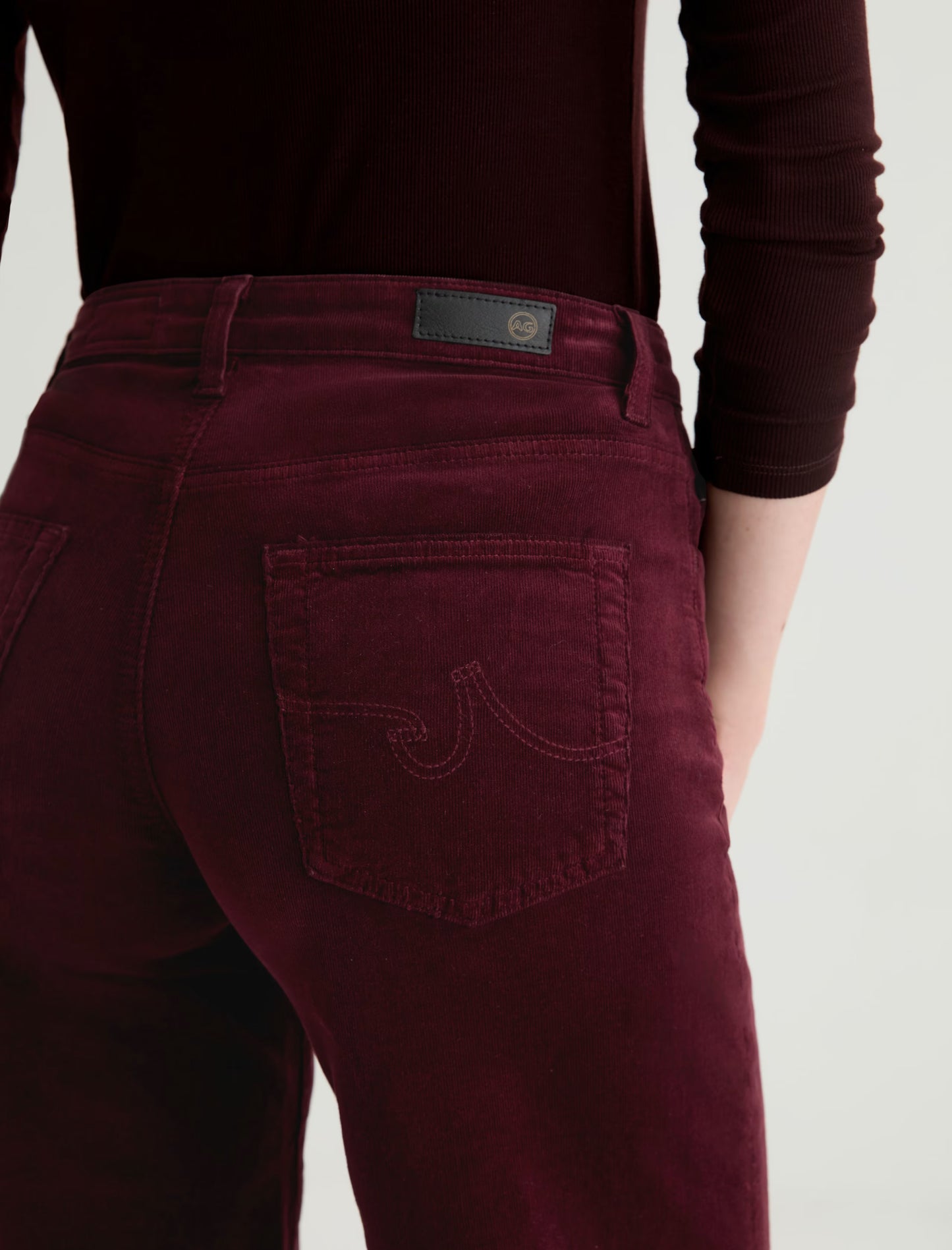 Saige Wide Leg Crop Corduroy