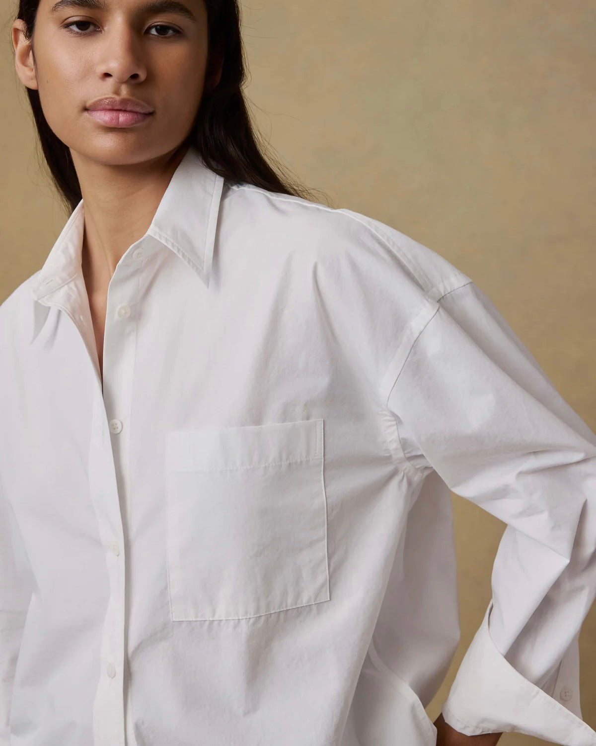 Coastal Poplin Relaxed Shirt