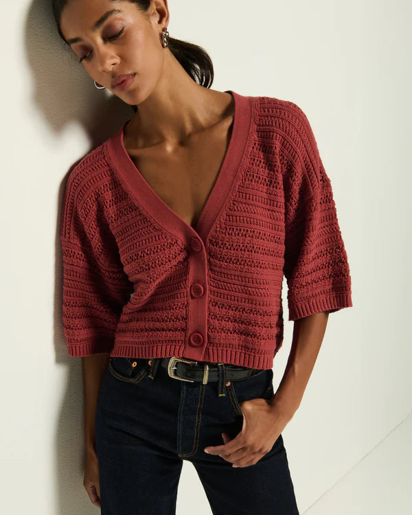 Tabby Crochet Cardi