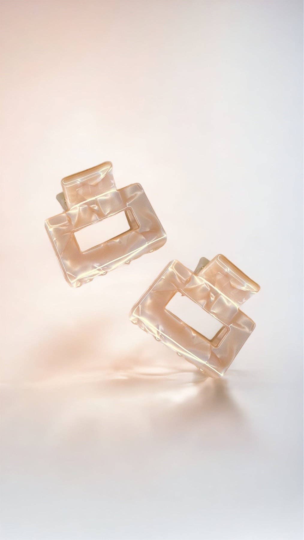 2 Pack Mini Square Claws - Golden Hour