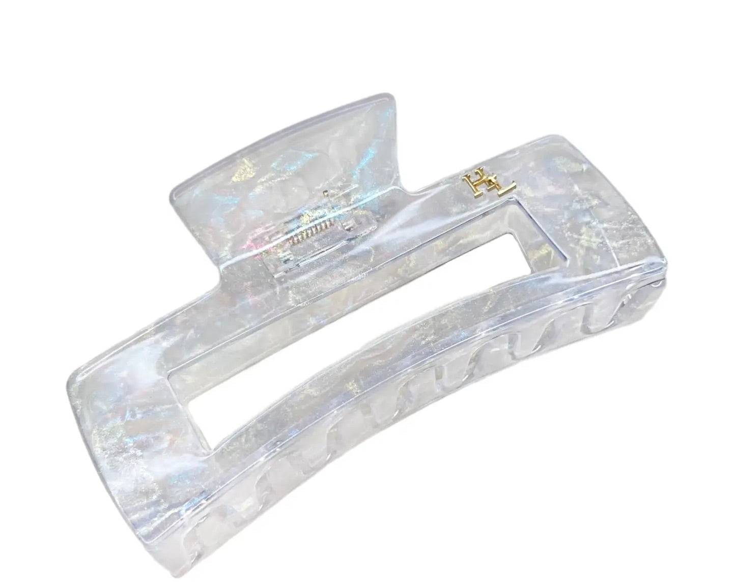 Image of HoneyLux Large Claw in Pearl on a white background