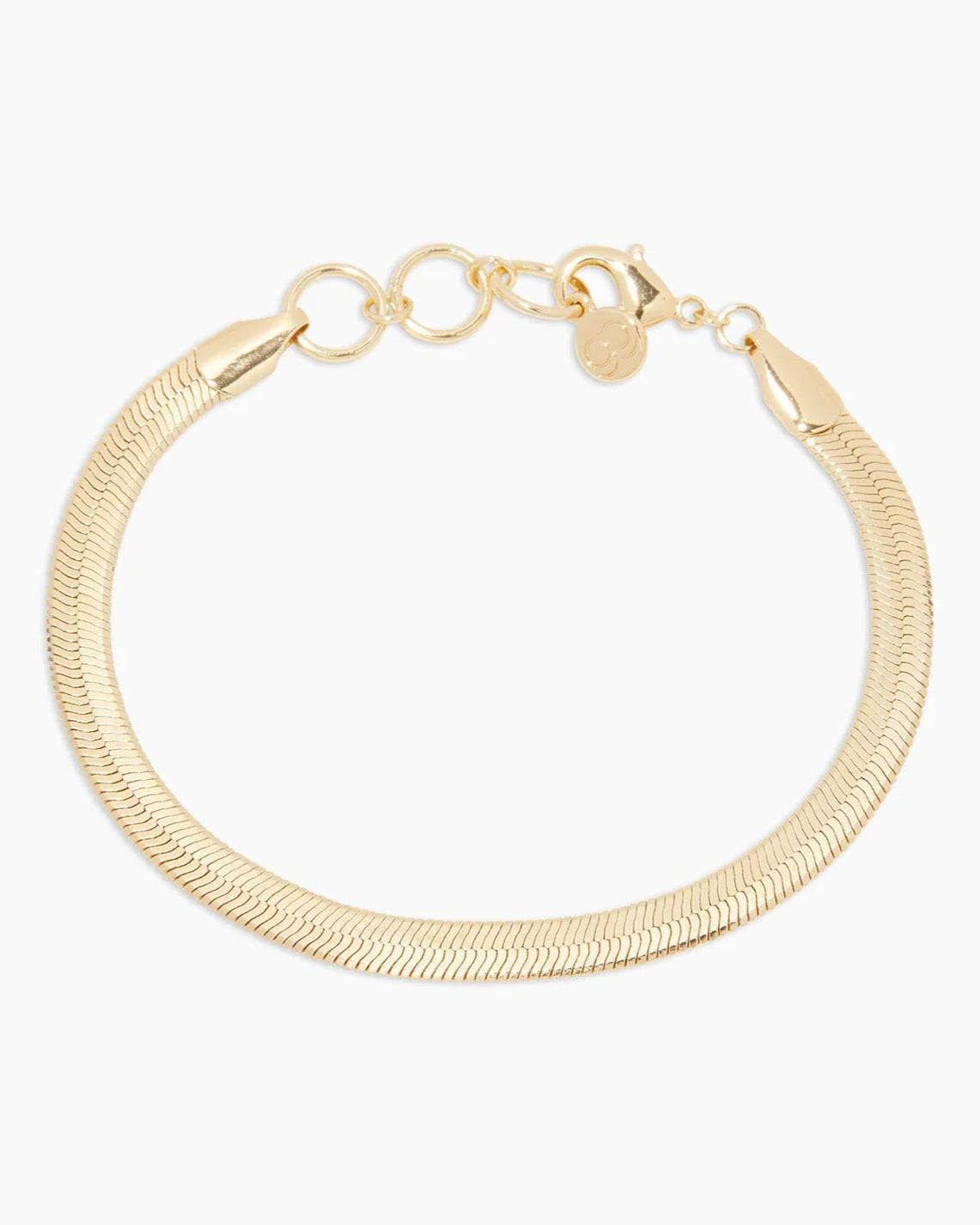 Gorjana Venice bracelet in gold on white background