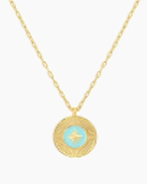 Gorjana Compass Pendant Necklace