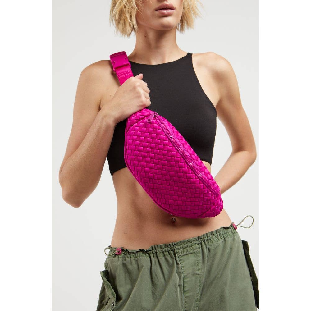 Sol & Selene Aim High Woven Neoprene Belt Bag