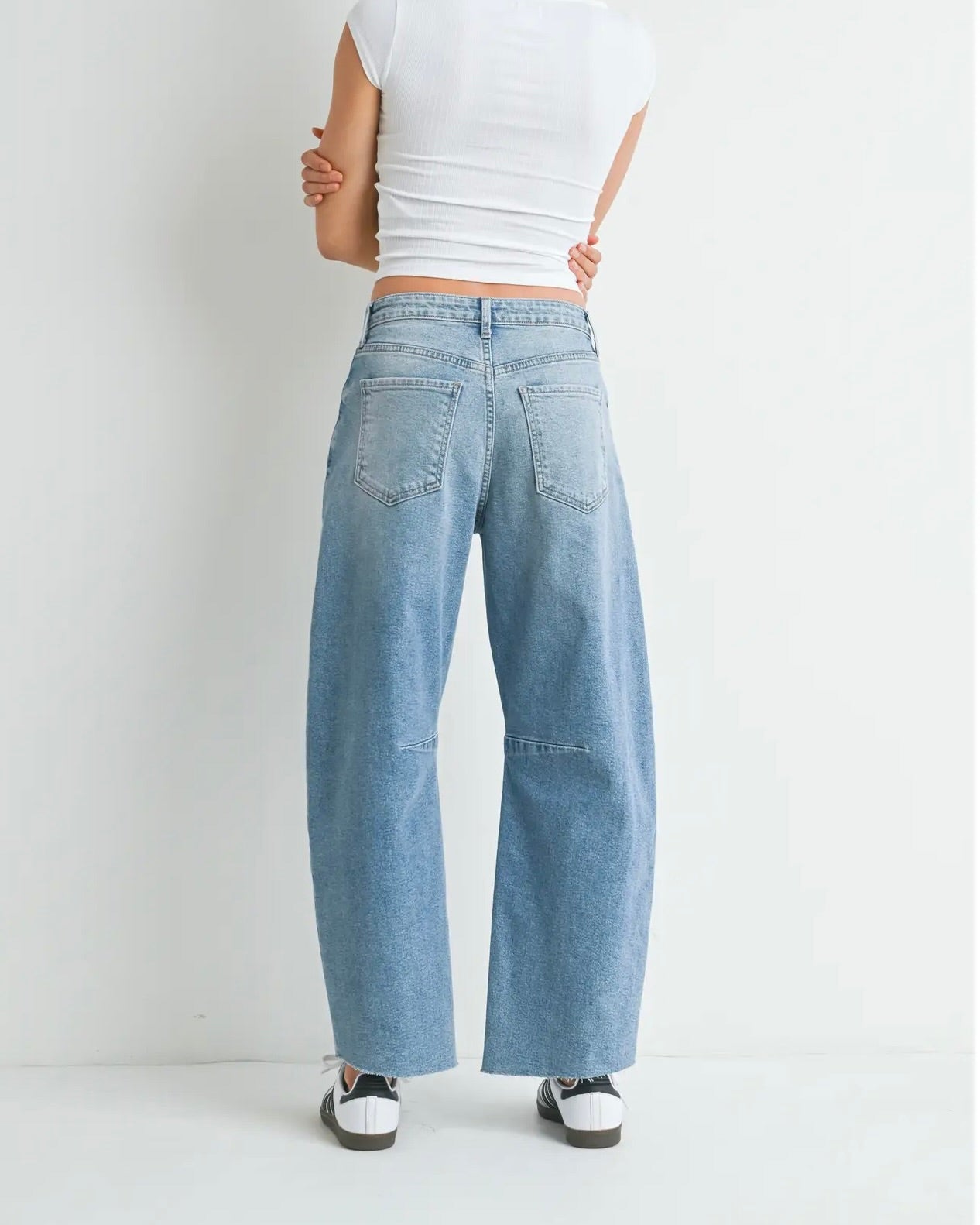 JBD Seamed Barrel Jean