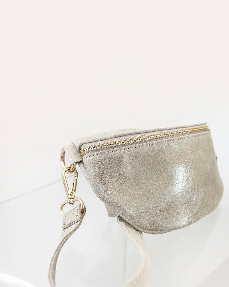 Shelly Glam-Leather Sling Bag