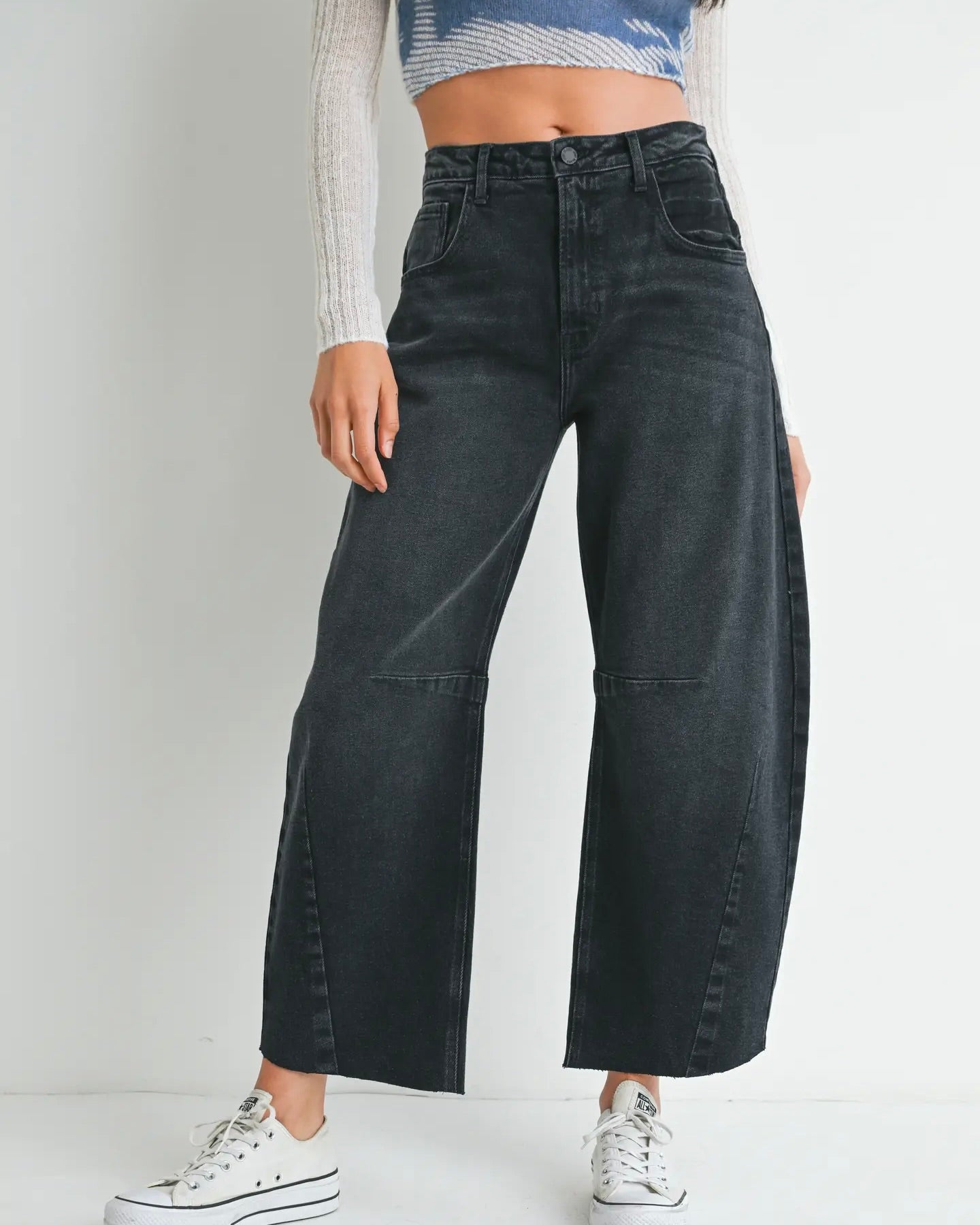 JBD Seamed Barrel Jean