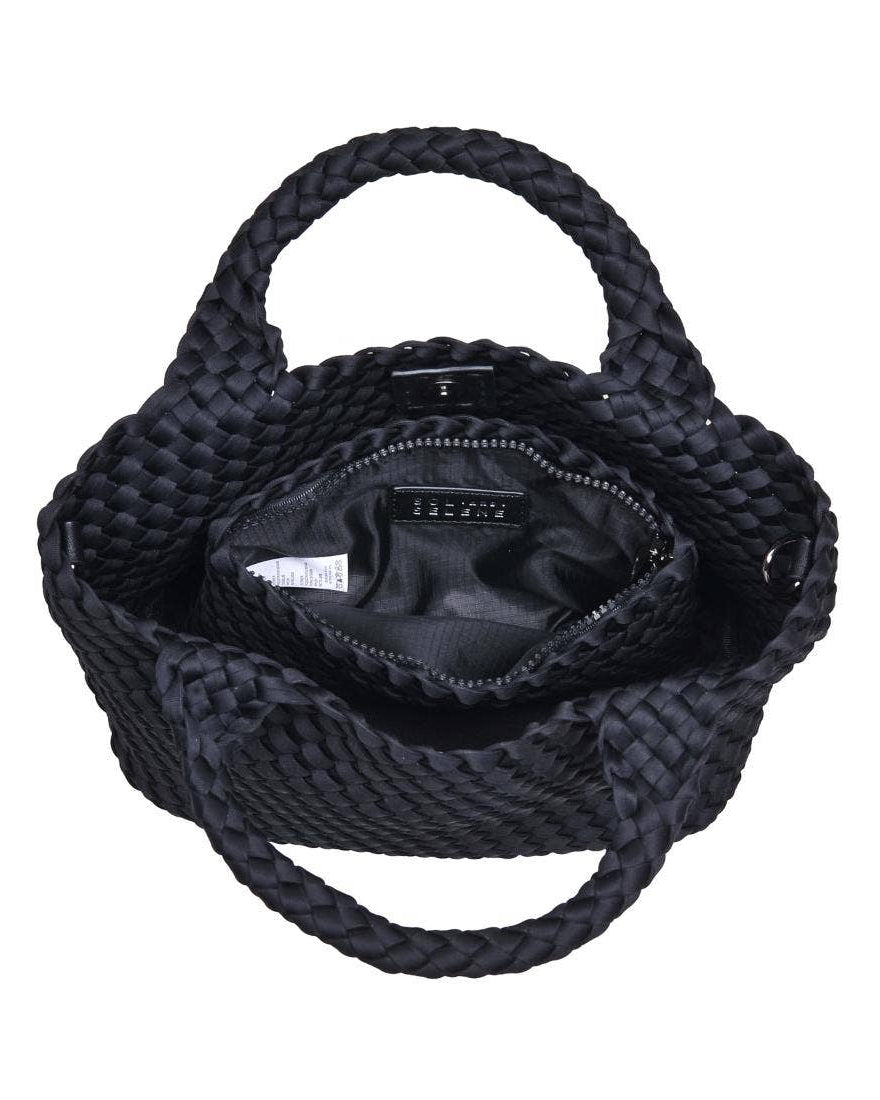 Sky's The Limit - Woven Neoprene Small Crossbody: Wine