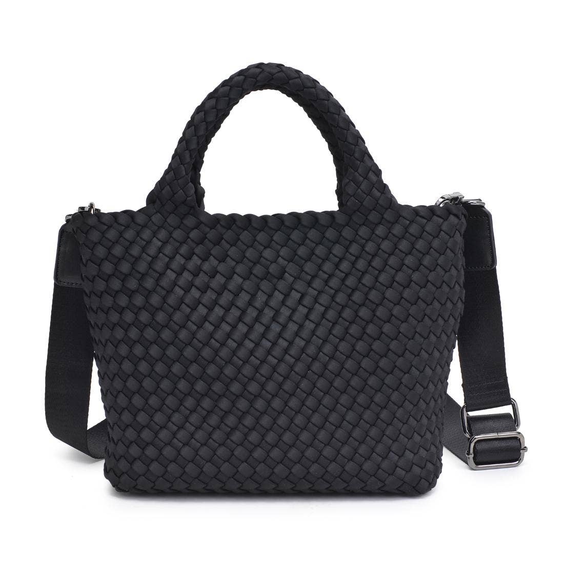 Sky's The Limit - Woven Neoprene Small Crossbody: Olive