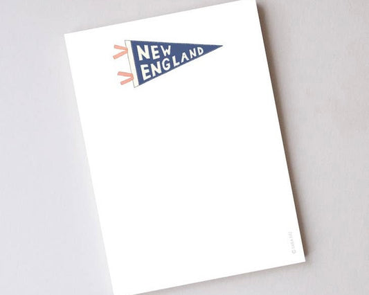 New England Pennant Notepad