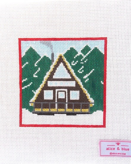 Chalet All Day + Threads Needlepoint