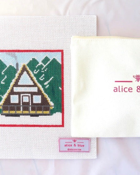 Chalet All Day + Threads Needlepoint