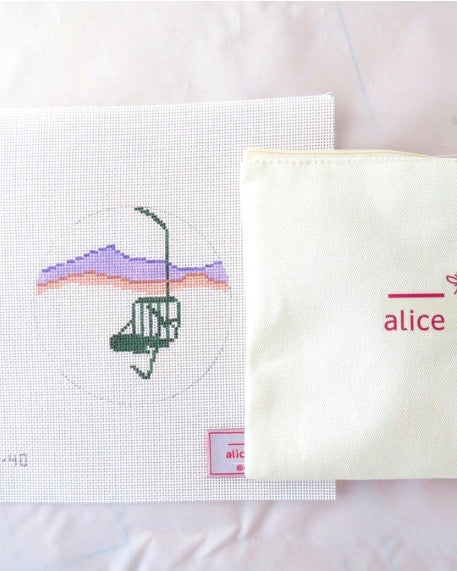 Single Chair Needlepoint
