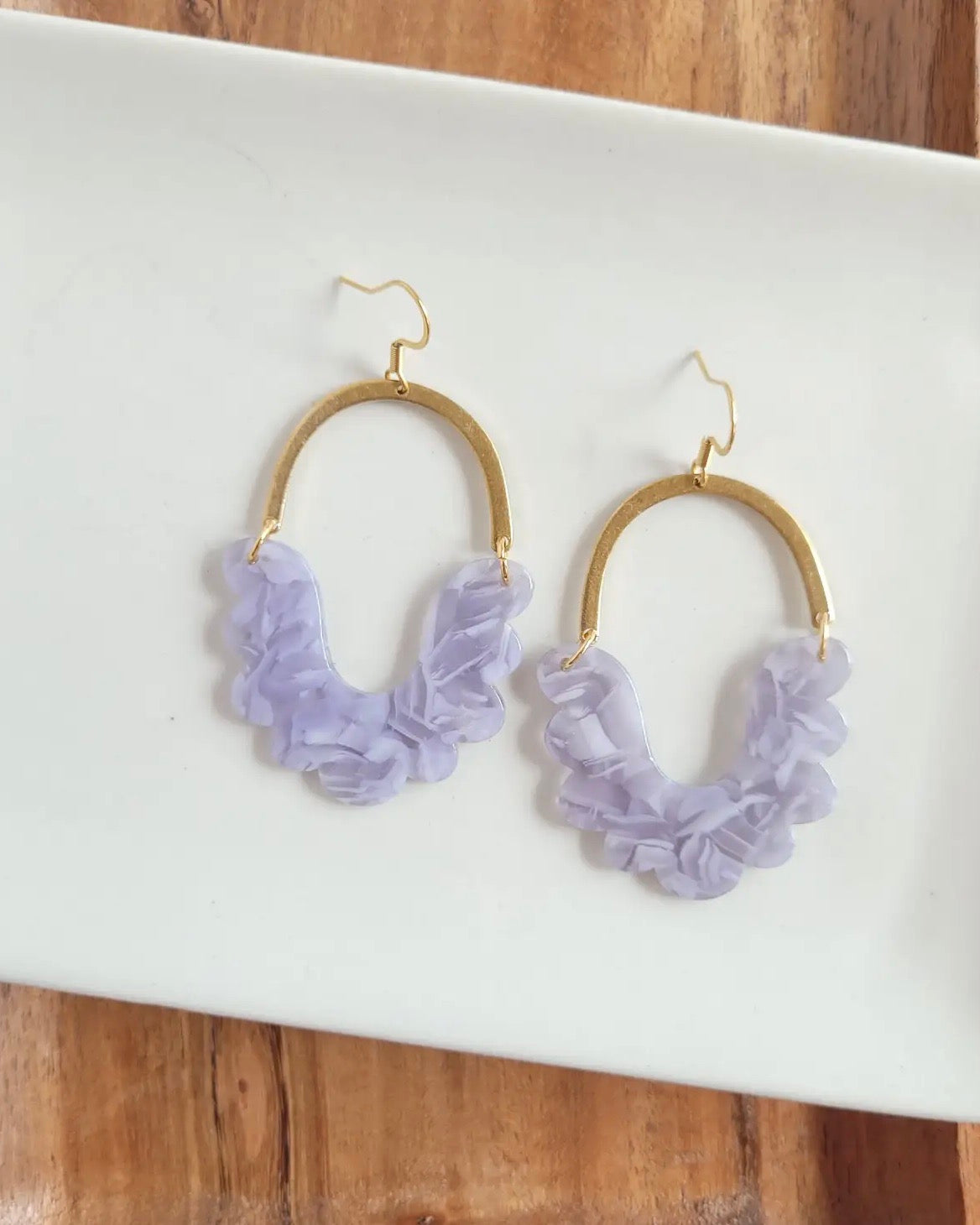 Scarlett Scallop Earrings