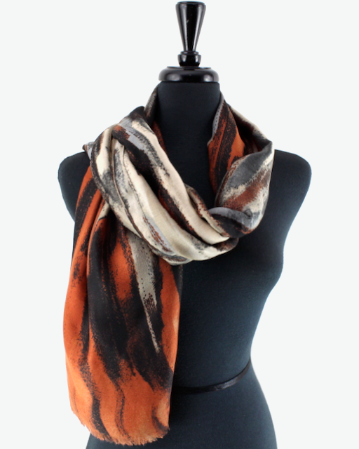 Lightweight Printed Scarf