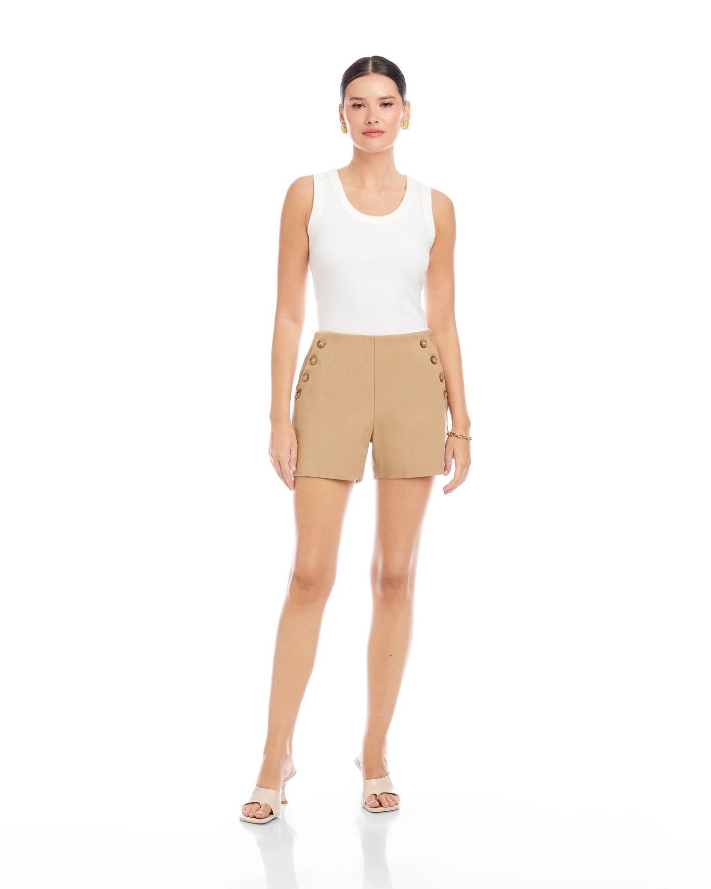 Button Pocket Shorts