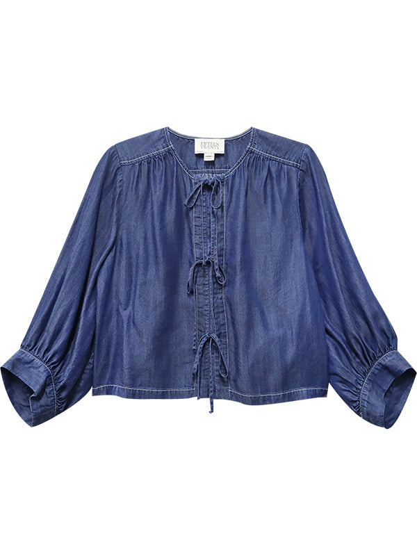 Cassie Lantern Sleeve Top