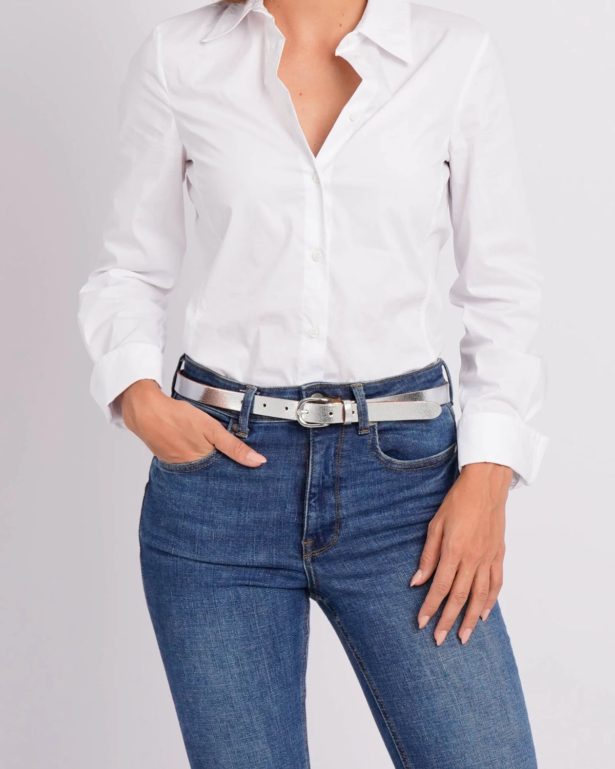Eva Metallic Belt