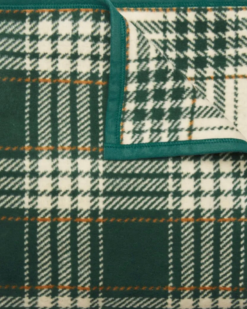 Image of Chappy Wrap Autumn Plaid Evergreen Blanket 