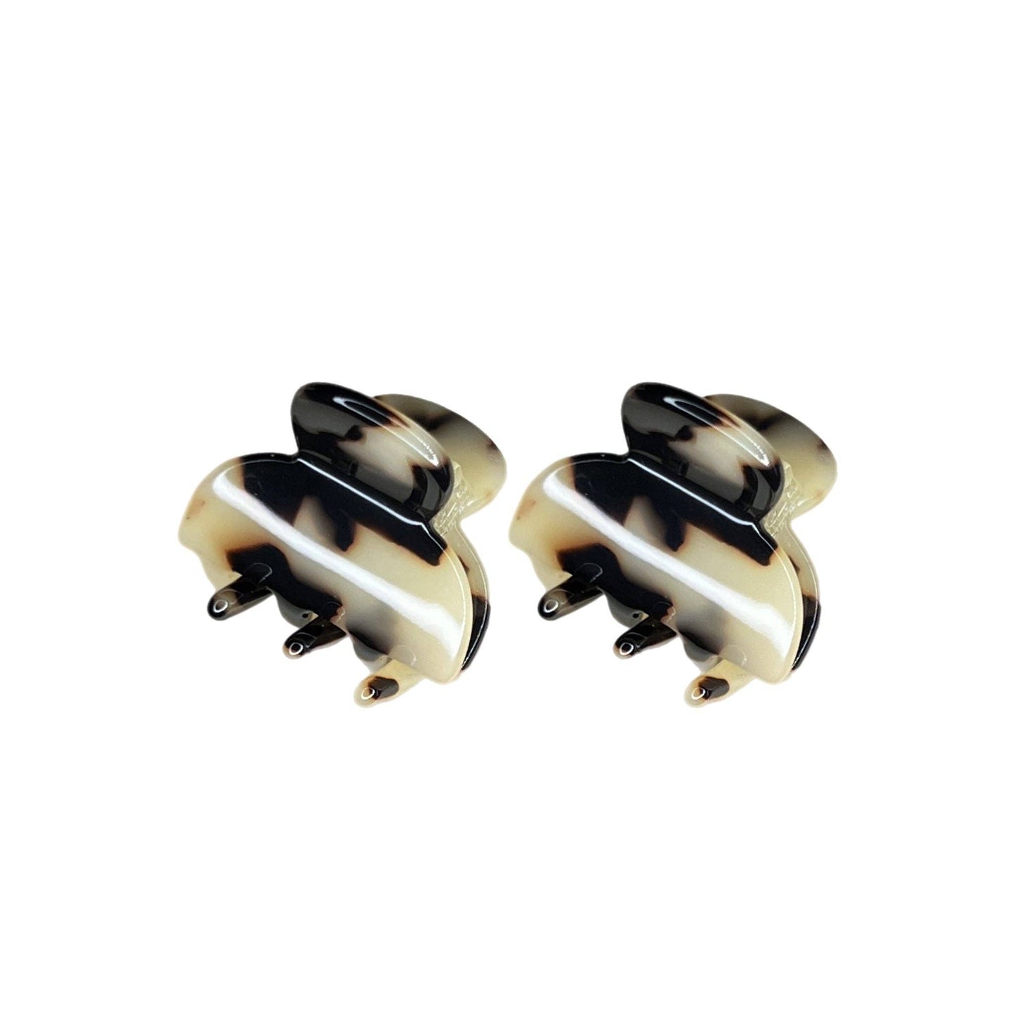 Ecofriendly Acetate 2 Pack Mini Claws - Tortoise
