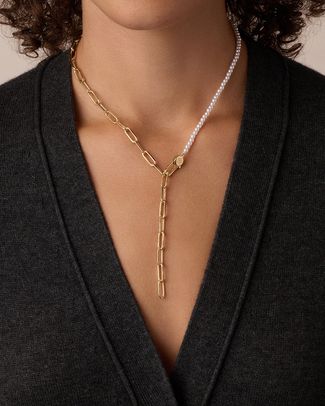 Florence Pearl Chain Necklace