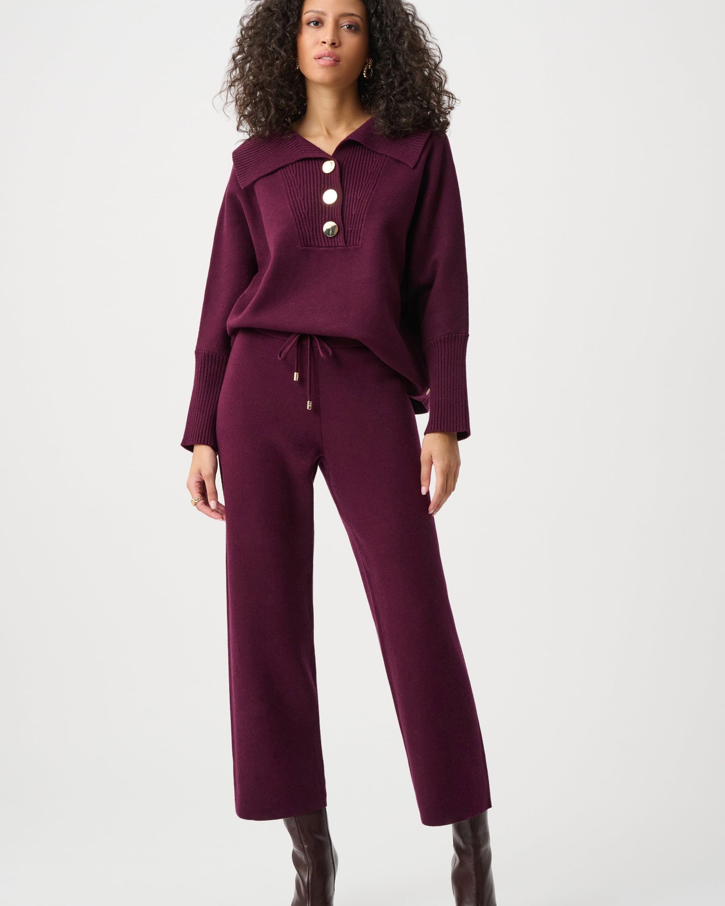 Drawstring Knit Lounge Pant