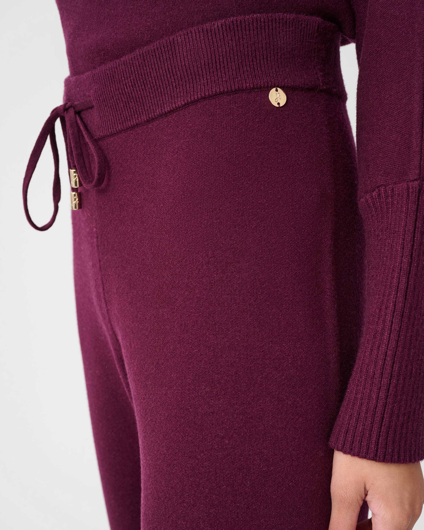 Drawstring Knit Lounge Pant
