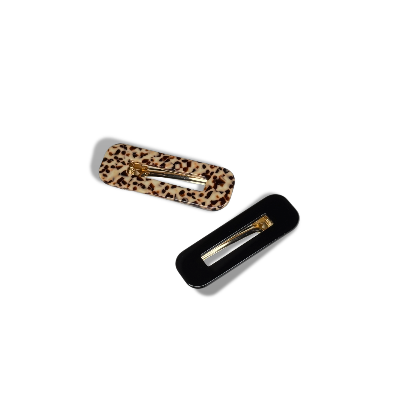 Duo Barrette Set - Leopard