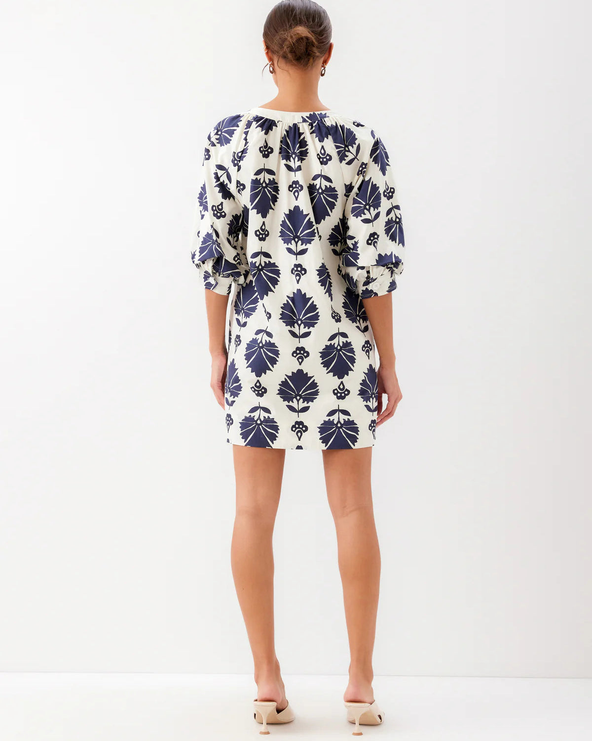 Brianne Lantern Sleeve Dress