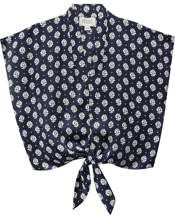 Maria Tie-Front Top