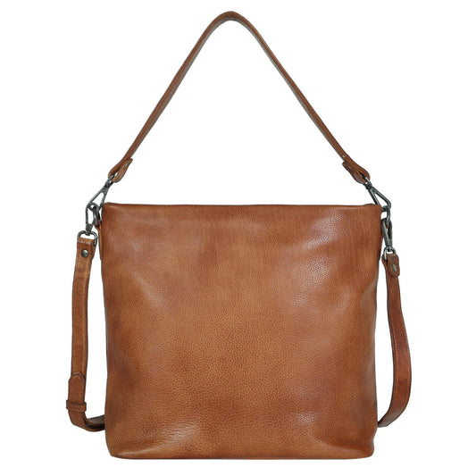 Gretchen Leather Crossbody Bag | Cognac