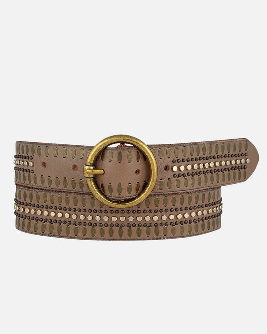 Soraya Studded Leather Belt