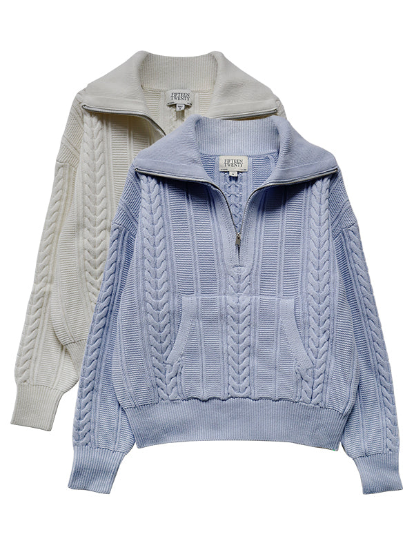 Karin Half Zip Sweater