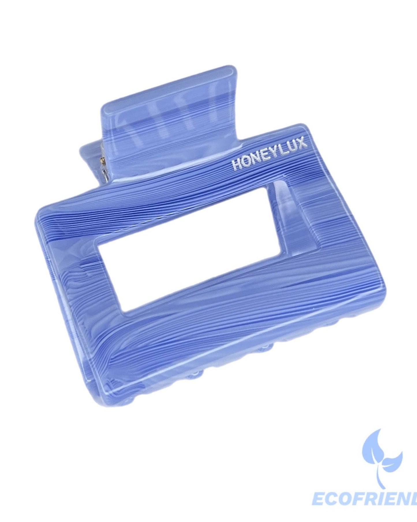 The HoneyLux Ecofriendly Acetate Midi Clip in the color Amalfi on a white background