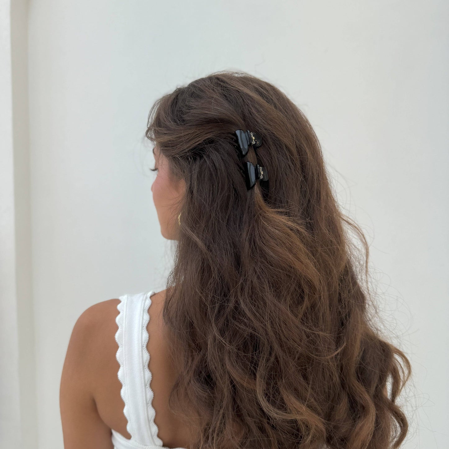 Acetate 2 Pack Mini Claws - Black