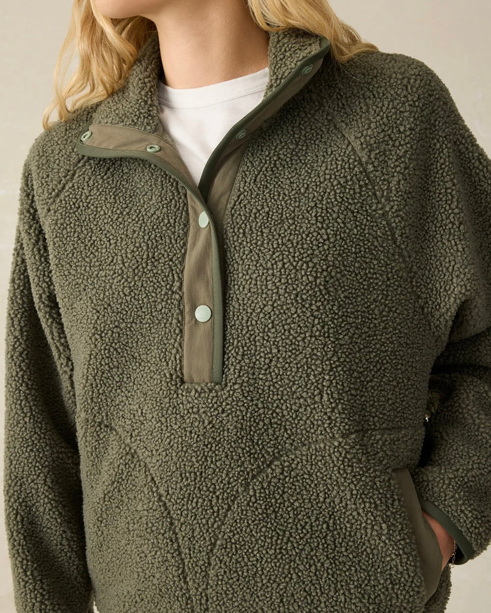 Faherty Fireside Fleece Popover