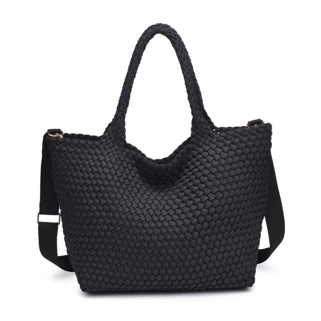 Sky's The Limit - Medium Laced Up Eco-Edition Tote: Beige